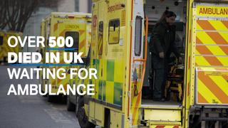 Over 500 people died in England after long ambulance waiting times