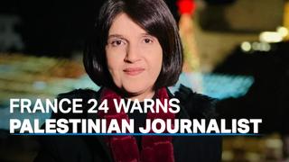 Palestinian journalist warned over ‘anti-Semitism’