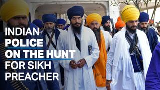 Amritpal Singh: Sikh preacher on the run in India