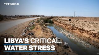 Crisis-stricken Libya low on water