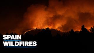Spanish firefighters contain massive wildfire in Valencia