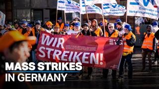 Germany hit by strikes