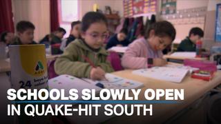Schools slowly open in quake-hit southern Türkiye