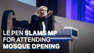 France's Marine Le Pen slams party member for attending mosque opening