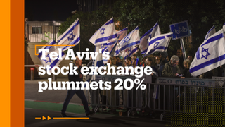 Tel Aviv stock exchange plummets 20% this year