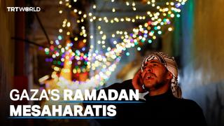 Mesaharatis spread Ramadan joy in Gaza