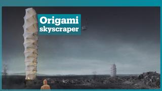 Origami-inspired skyscraper designed for disaster zones