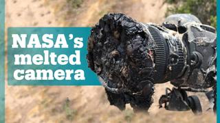NASA's camera melts during a rocket launch