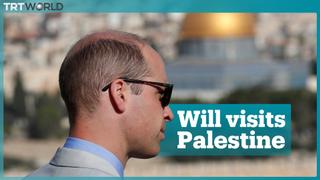 Prince William visits Palestine