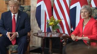 Trump in UK: UK, US to strive for ambitious free trade