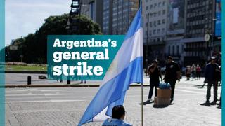Thousands protest in Argentina as IMF bumps up bailout package