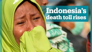 Indonesia's tsunami death toll rises