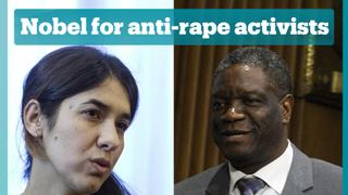 Nobel Peace Prize goes to anti-rape activists