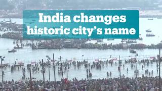 India's ruling BJP party changes Muslim name of its historic city