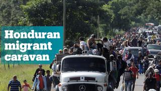 First Wave Of Migrant Caravan Arrives In San Diego As Troops Erect Barricades & Razor Fence 42708_Honduranmigrantcaravan_1539873603723