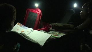 Ivory Coast Education: Solar backpacks help kids study after dark