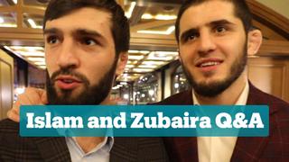 Exclusive: One-on-one with Islam Makhachev and Zubaira Tukhugov