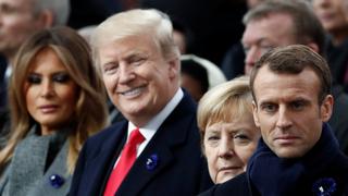 WWI Centenary: Macron takes aim at nationalism at ceremony