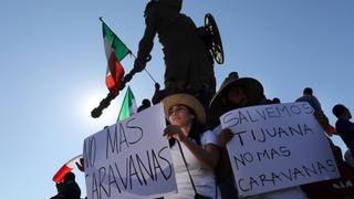 Migrant Caravan: Protests want Central American migrants out
