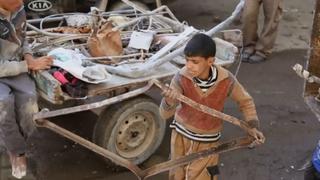 Mosul's Scrap Metal Kids: Iraqi children struggle to gain an education