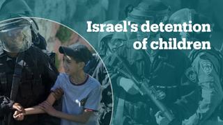 Israel detained more than 900 Palestinian children this year