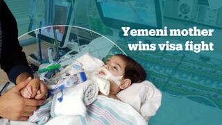 Yemeni mother finally gets visa to visit dying son in the US