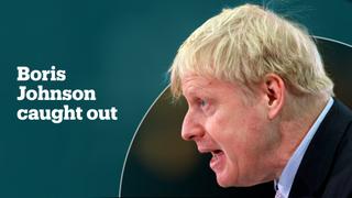 Boris Johnson caught out over lies about Turkey
