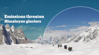 Emissions threaten Himalayan glaciers