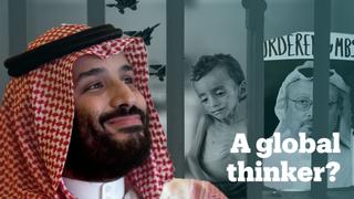 Was Mohammed bin Salman just listed as a 'global thinker'?