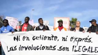 Spain Asylum Protest: Match over Europe's strict migration policies