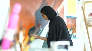 Is Qatar's art scene conservative or progressive?