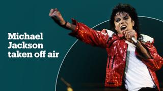 Michael Jackson dropped by radio stations in New Zealand, Canada