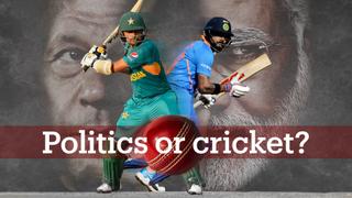 India and Pakistan. Politics or cricket?