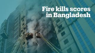 Deadly blaze kills at least 25 people in Bangladesh