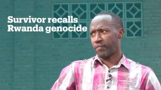 Survivor recounts horrors of Rwanda genocide