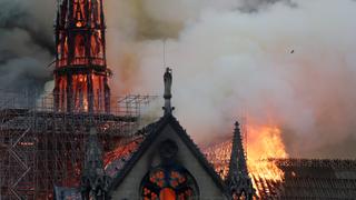 Breaking News: Large fire at Notre-Dame Cathedral in Paris
