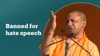 Indian politician banned from campaigning for hate speech