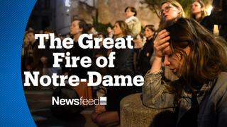NewsFeed – As the cathedral burns social media catches every moment