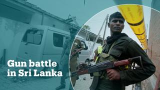 Gun battle in Sri Lanka kills 15