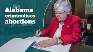 Alabama signs toughest abortion ban in the US