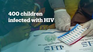 Pakistani police arrest doctor after hundreds of children test positive for HIV