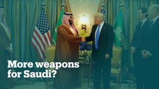Trump approves $8 billion arms sale to Saudi Arabia