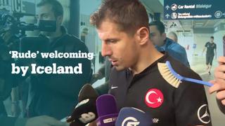 Turkey condemns treatment of footballers at Iceland airport