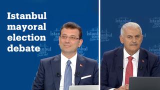 Istanbul mayoral race frontrunners face off in debate