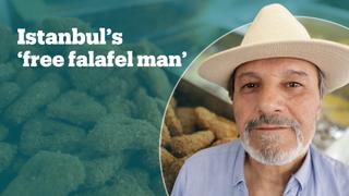 Syrian falafel shop owner feeds hundreds of poor people in Istanbul