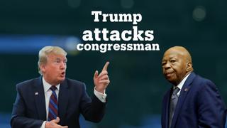 Donald Trump lashes out at Congressman Elijah Cummings