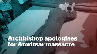 Archbishop of Canterbury prostrates self at Amritsar massacre memorial
