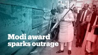 Gates Foundation under fire over award to Indian PM Narendra Modi
