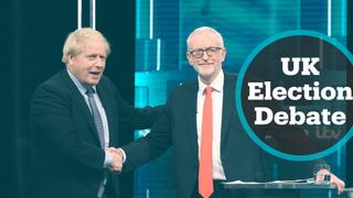 UK party leaders go head to head in televised debate