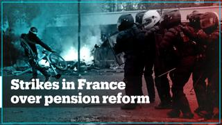 Nationwide strike in France against pension reform plans